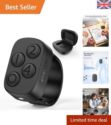 Anki Remote Control Ring - Bluetooth Study Controller mit 140H Ladecase