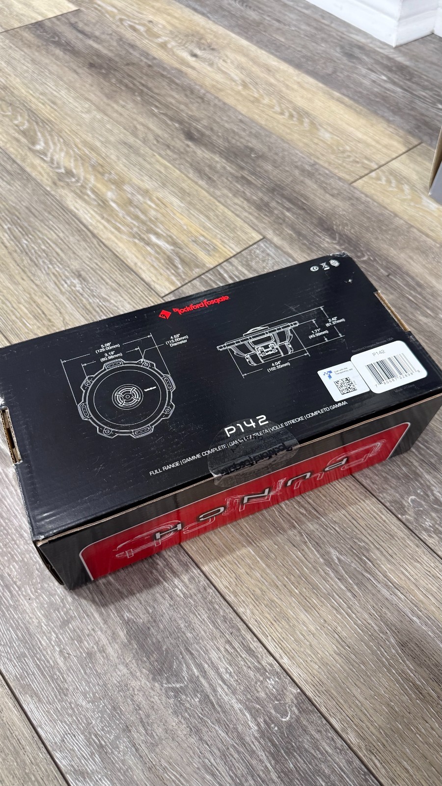 Rockford Fosgate P142 2-Way 4in. Car Speaker