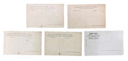 Colección de 5 postales de principios de 1900 con Guardia Suiza Papal, Papa Vaticano Italia - Imagen 2 de 2