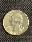Extremely Beautiful 1959 Washington Head SILVER Quarter!