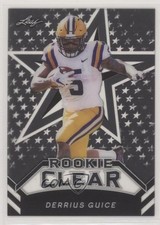 2018 Leaf Clear Rookies Derrius Guice #RC-05 5xq