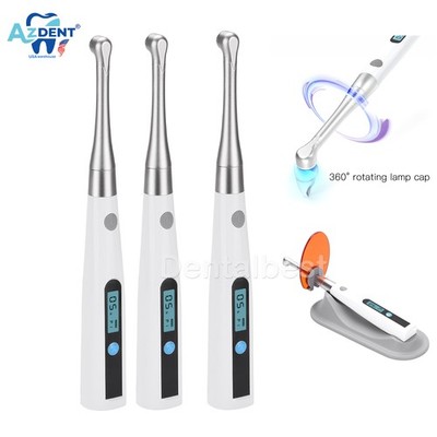 3pcs Dental LED Curing Light Lamp 1 Sec Curing 1400mW/cm² Wide Spectrum 3 Model