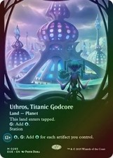 Uthros, Titanic Godcore [Galaxy Foil] #380 Prices | Magic Edge of
