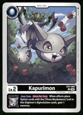 Kapurimon Uncommon Digimon LIBERATOR EX7-005 U LP