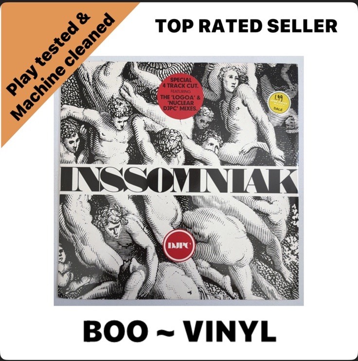 DJPC - Inssomniak 12"" Vinyl Remix - 90s Old Skool Rave