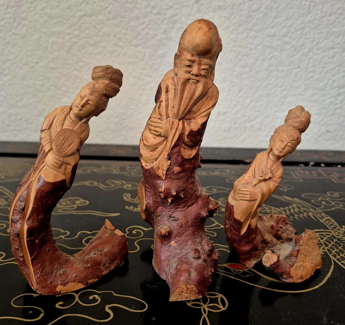 ♦中国 古美術 古玩 木彫彫刻 象 置物飾り 一木造り 民国時代 晩清 骨董品 価格ホビー・楽器・アート - ♢中国 古美術 古玩 木彫彫刻 象 置物飾り