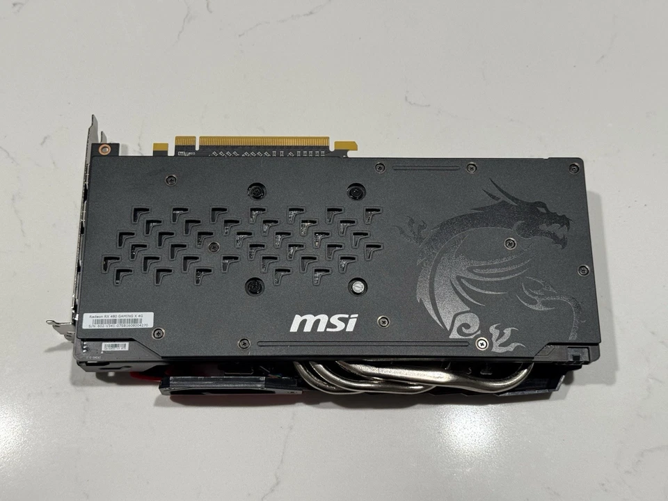 MSI Radeon RX 480 GAMING X 4G Graphics Card - Image 2 of 4