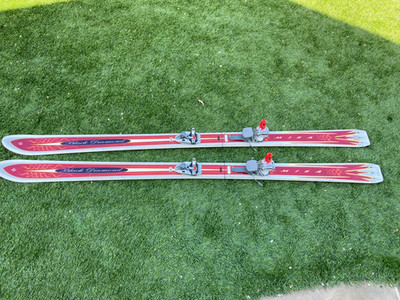 Black Diamond Mira Telemark Skis Sz 175cm With Dynafit bindings