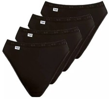 Sloggi Womens Basic 4 Pack Tai Knickers - Black
