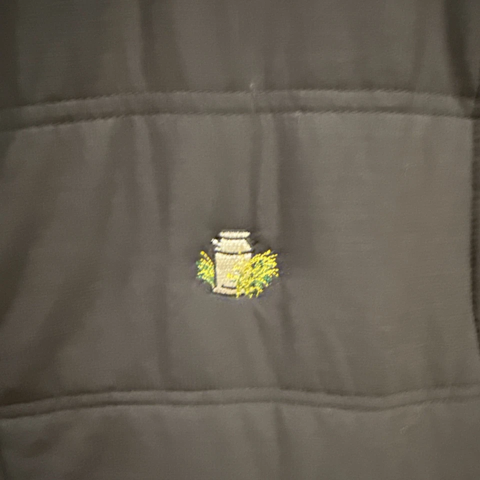 Travis Mathew’s Men’s Golf Vest Black Size Large White Manor Country Club NWOT - Image 3 of 4