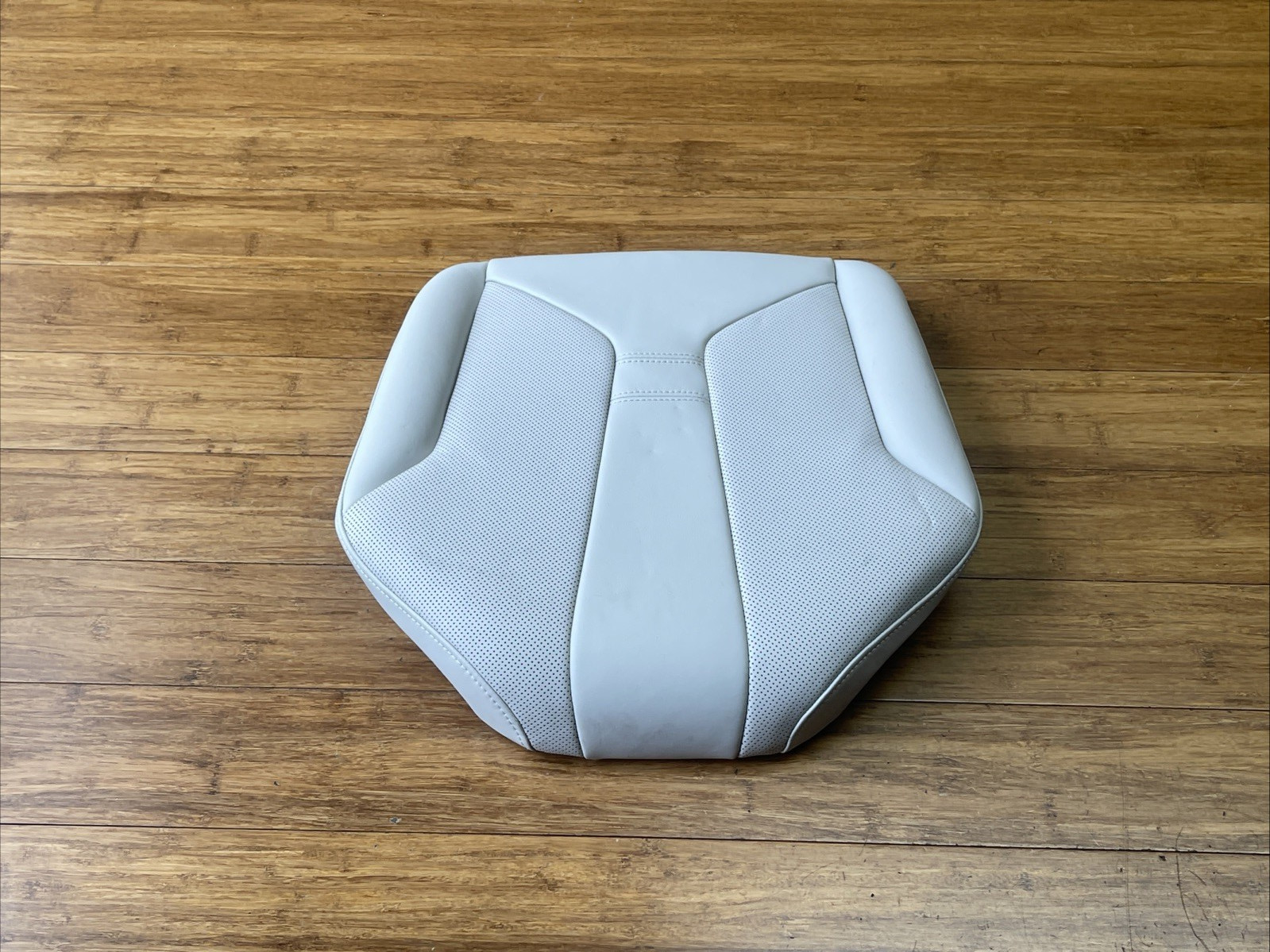 2015-2020 BMW i8 I12 Cushion Backrest White Leather Rear Left Or Right Upper OEM