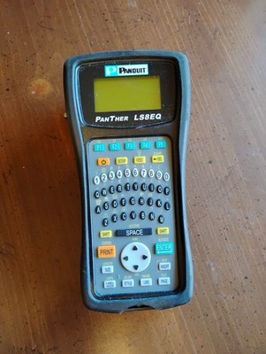 Panduit Panther  LS8EQ hand-held printer with QWERTY keypad
