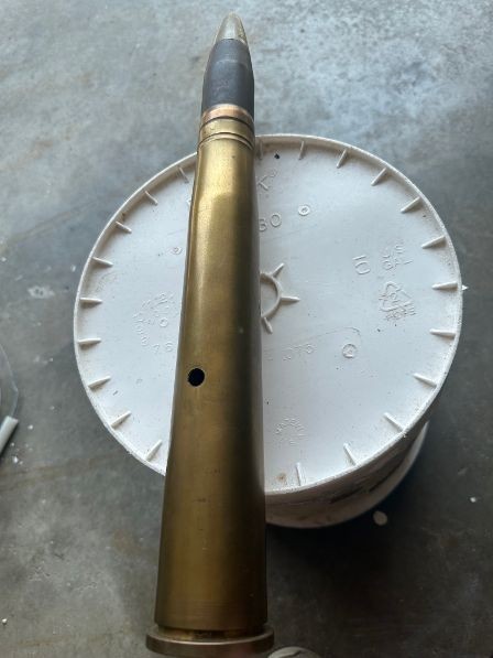 TRENCH ART SHELL CASING