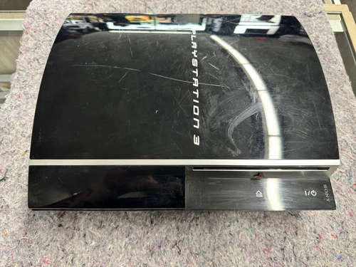 Sony Playstation 3 Fat CECHL01 80GB Piano Black CONSOLE ONLY TESTED WORKS
