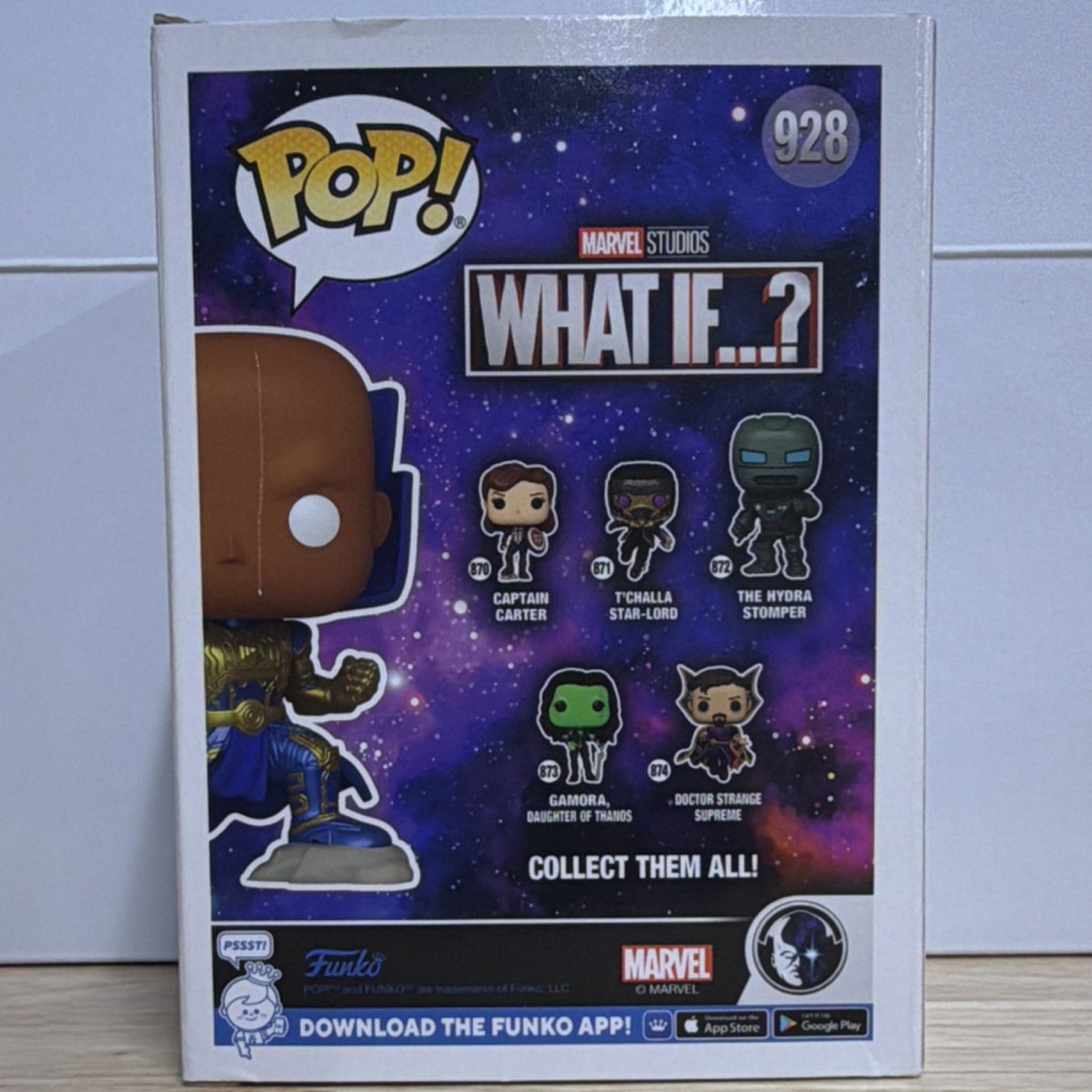 Funko Pop! Vinyl Marvel The Watcher 928 What If? Exclusive