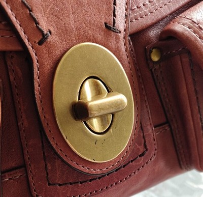 Coach MEDIUM 11128 Vintage 65th Anniversary Legacy Leigh Cognac