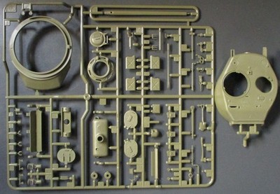 Tamiya 1/35th Scale US Medium Tank M4A3E8 - Parts Lot K from Kit No. 35346