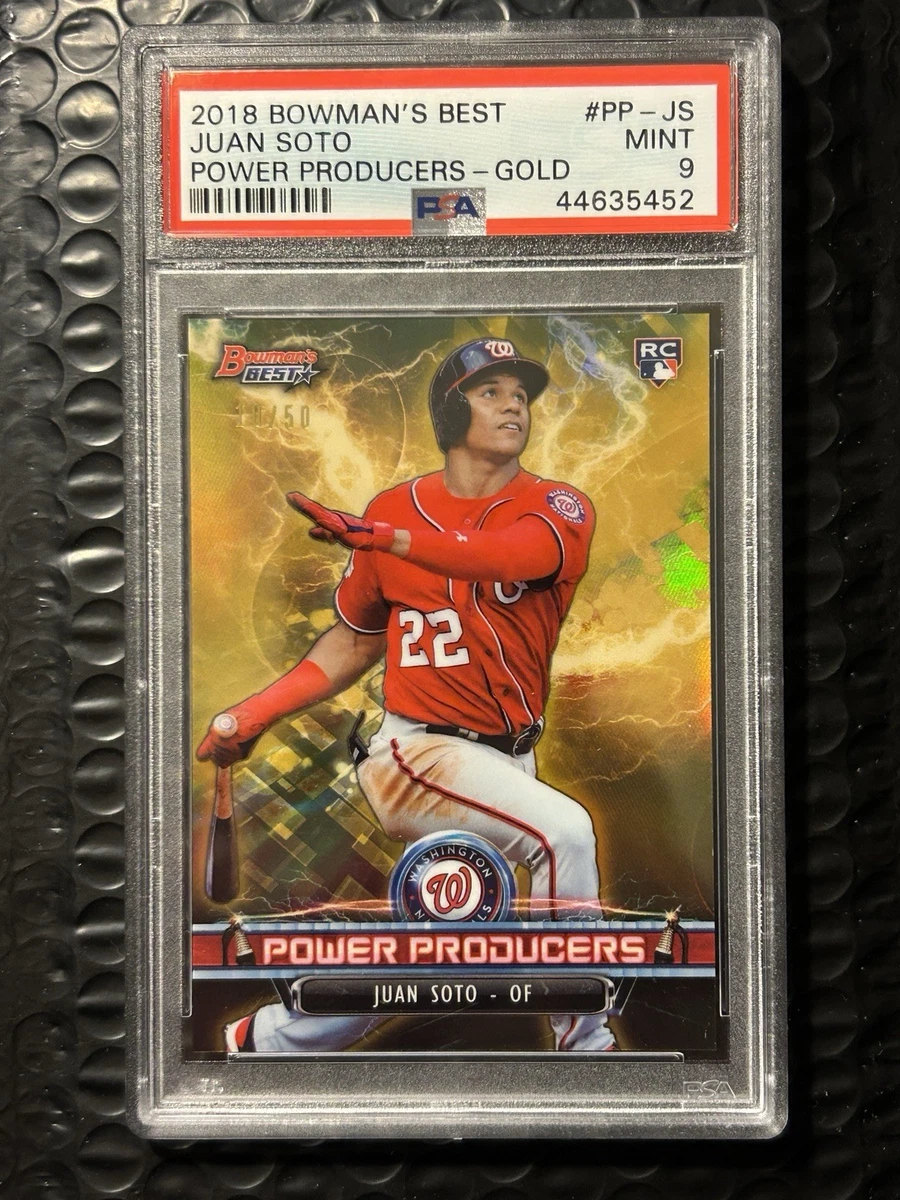 Juan Soto Professional Sports Authenticator (PSA) Baseball Sports