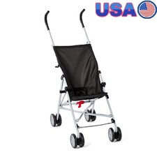 Lightweight Baby Umbrella Stroller Foldable 3-Point Safety Harness Easy Travel