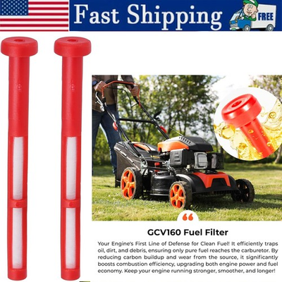 #ad Fuel Filter For Honda GCV160 GCV190 GC160LA GC190LA HRX217 HRN216 HRR216 HRC216K $15.99