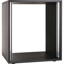 MUSIC STORE Studiorack 12HE, Birke MP Bausatz, Schwarz, Studio Rack