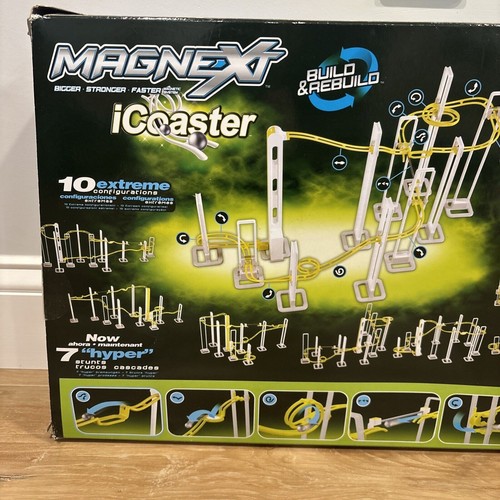 Mega Bloks 2008 MagNext iCoaster 100% Complete w/Manual & Box Tested & Works - Picture 4 of 16