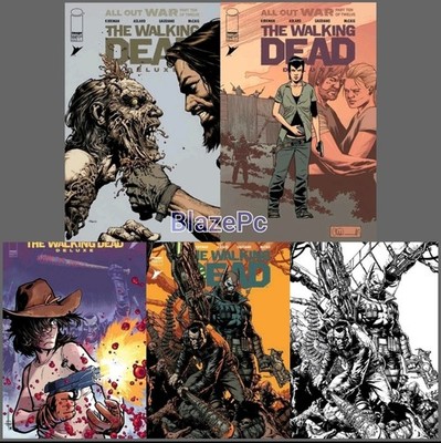 Walking Dead Deluxe #124 Cover A B C D E Variant Set Options Image Comic 2025 NM