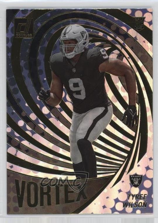 2023 Panini Donruss Vortex Tyree Wilson #VOR-20 Rookie RC r3h