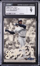1998 FLEER ULTRA GOLD MEDALLION #1G KEN GRIFFEY JR. CGC 9