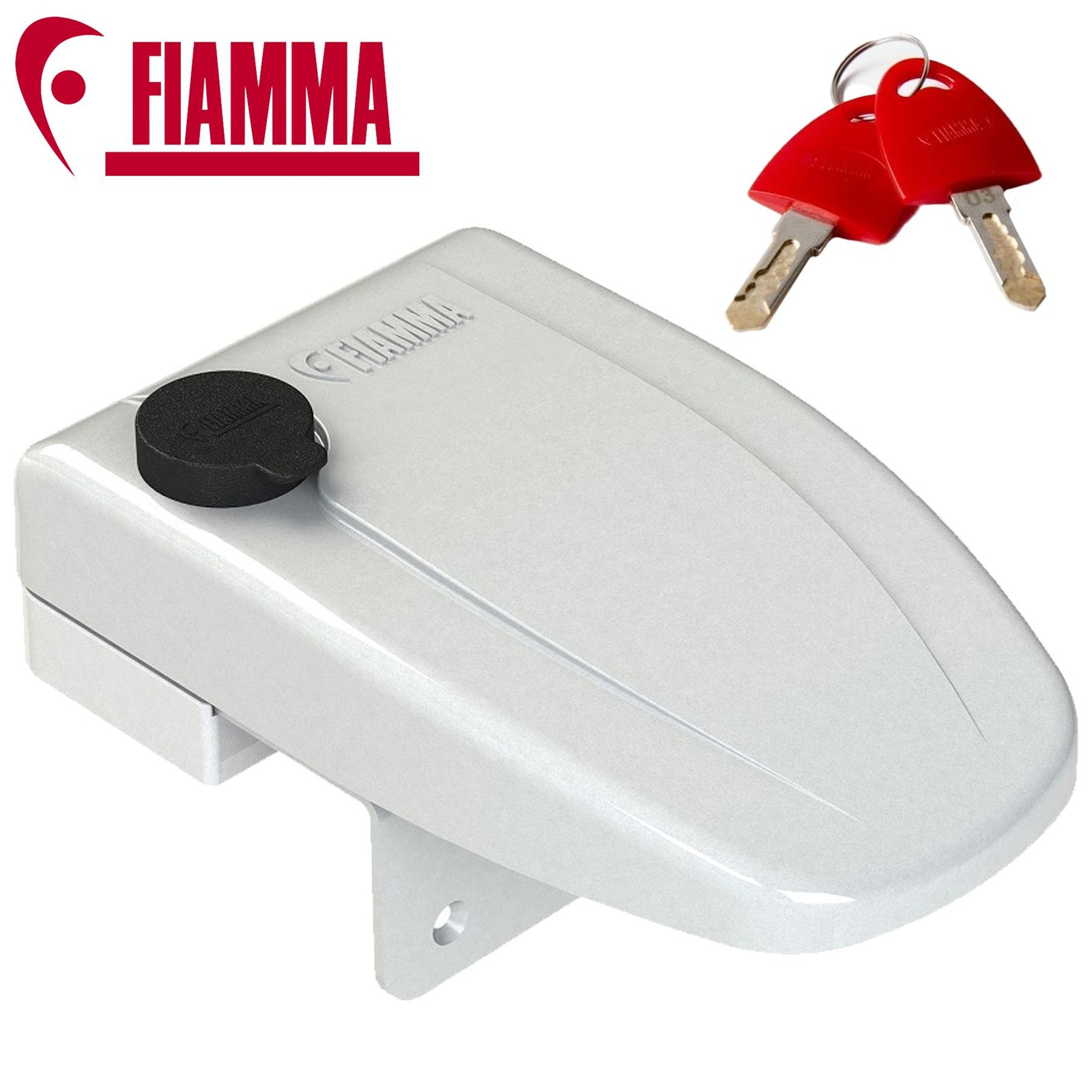 FIAMMA SAFE DOOR FRAME HIGH SECURITY LOCK FOR CARAVAN & MOTORHOME WHITE 08022-01