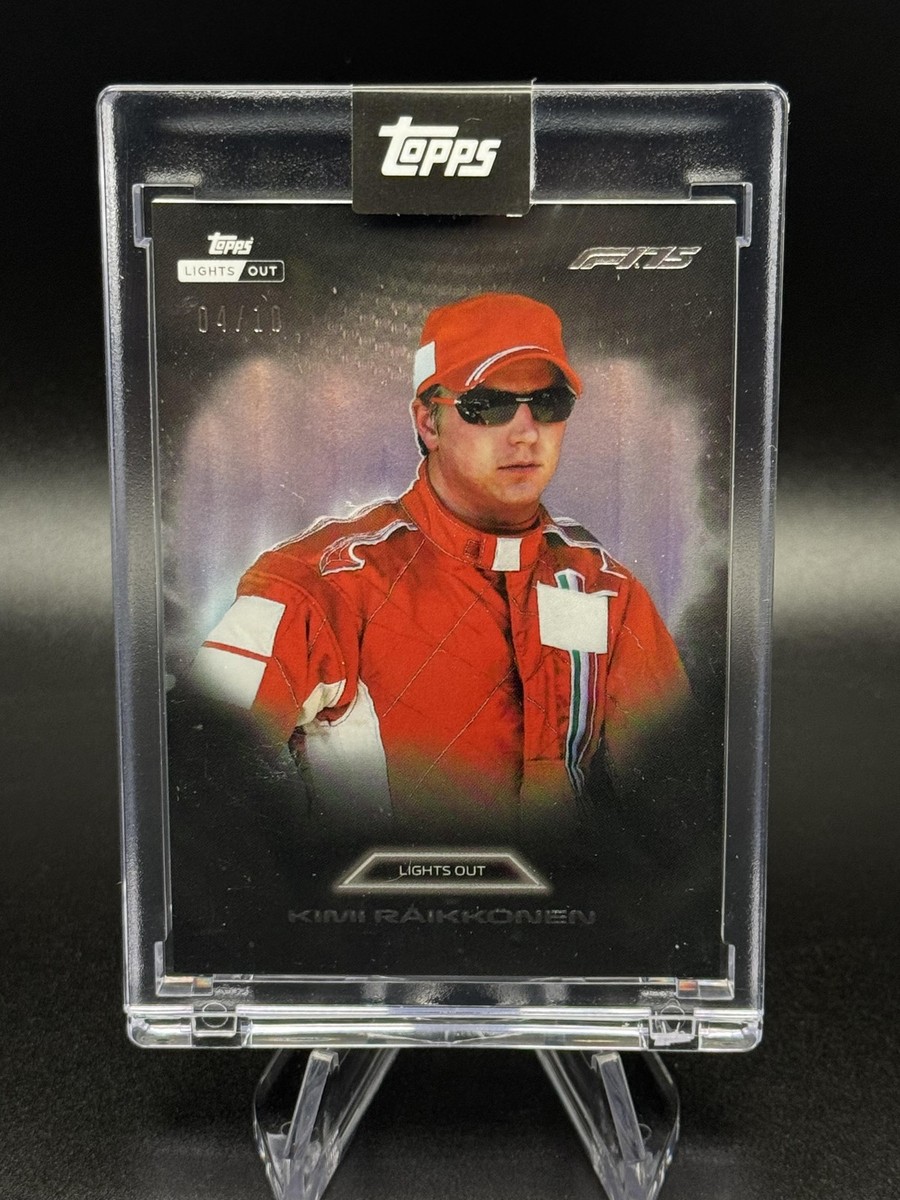 2025 Topps Lights Out Formula 1 F1 75th Anniversary Kimi Raikkonen