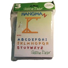 A 3 pack of Hangman Game Pads Super Value Pack The Shanin Group, inc.