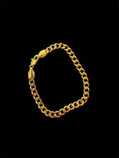 18K Gold Filled 4.5mm Cuban Bracelet