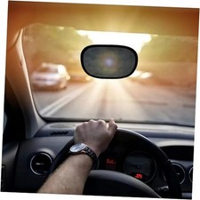 Mini Car Sun Shade for Driver 2 Pcs , Static Cling Black - Mini Size 2Pack 