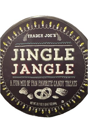 Trader Joe's Jingle Jangle Fun Favorite Candy Cookies Mix 22.7 oz each