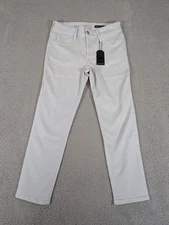 Black Orchid Jeans Womens 30 Light Gray Stretch Skinny Denim Pants B0293WSO