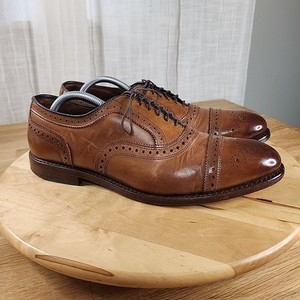 Allen Edmonds Strand Walnut Brogue Oxfords - Size 9.5D EUC Allen edmonds walnut strand - Gem main image 2