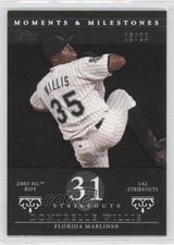 2007 Topps Moments & Milestones Black 5/29 Dontrelle Willis #85 0a1