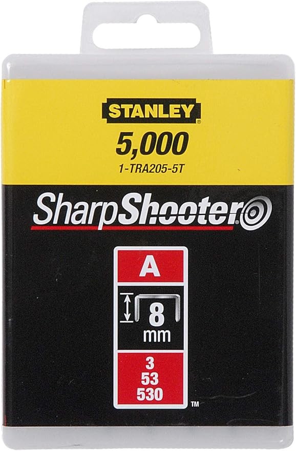 Stanley 1-TRA205-5T Graffette Tipo A 8 mm 5000 Pezzi 3990₽