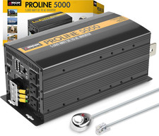 5000W 12V Power Inverter with Remote Control - 10,000W Surge for RV Off-Grid