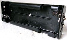 6 C-Cell Battery Holder Case with 9V Snap Connector - 9V Output - New DIY