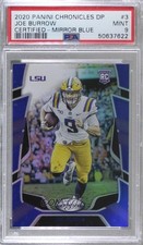 2020 Chronicles Draft Picks Certified Rookies Mirror Blue Joe Burrow PSA 9 02rn