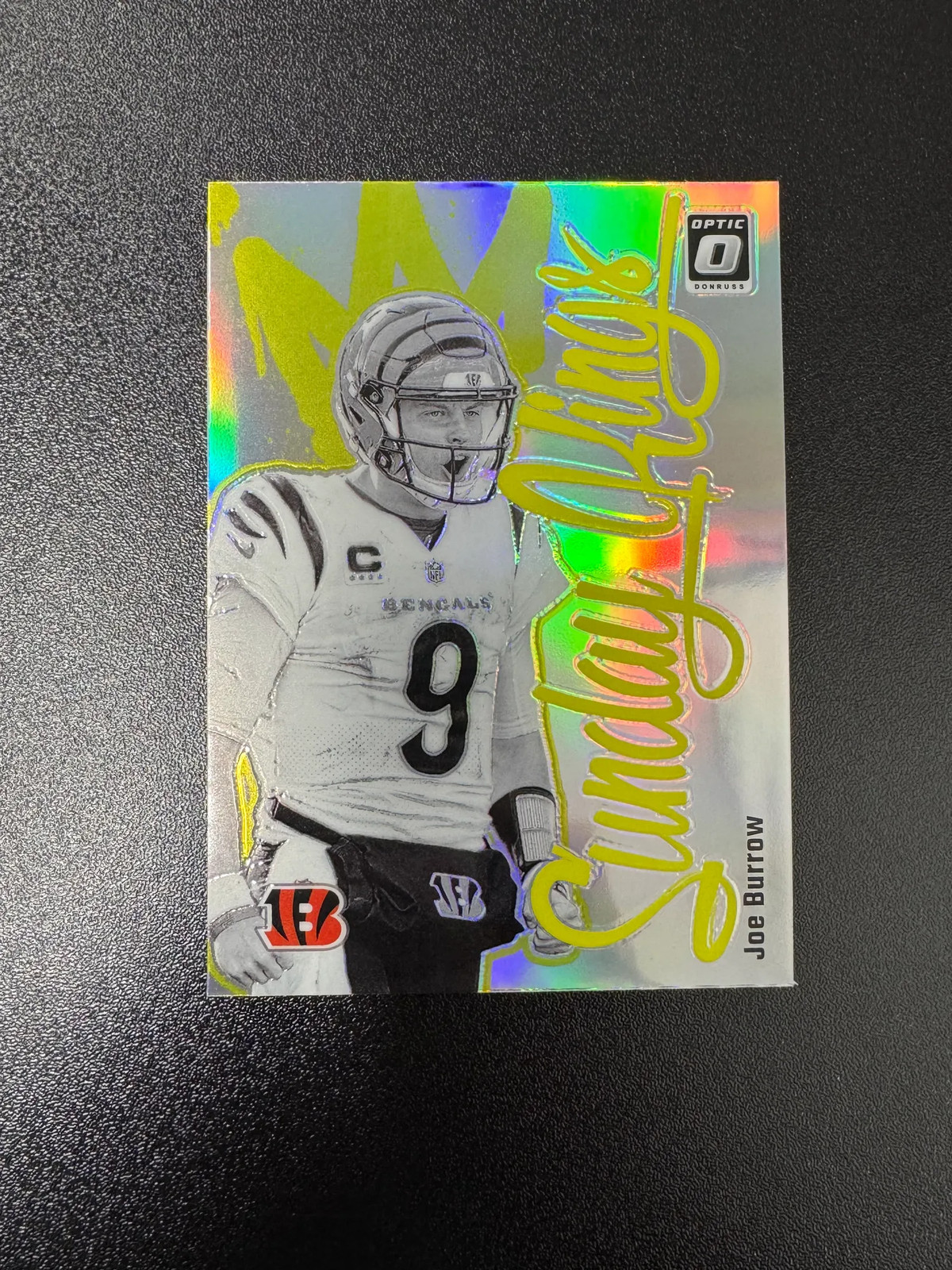 2024 Panini Donruss Optic Joe Burrow #4 Sunday Kings