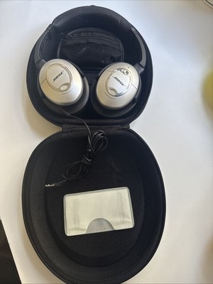 Bose QuietComfort 15 On Ear Acoustic Noise Cancelling Headphones QC15 Case AUX