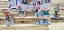 Lemax Christmas Doggie Parade Carole Towne Village Town City Figures Dogs