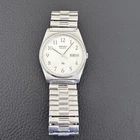 Vintage Mens  Seiko Watch 6923-7039 A4 Silver Dial -Speidel Watch Band