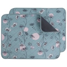 Washable Pee Pads for Dogs, 2 Pack Non-Slip  Waterproof Pack Whelping Pad, R...