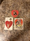 Vintage Antique "To My Valentine" HB Griggs Postcard Cupid Climbing Ladder Heart — photo 1