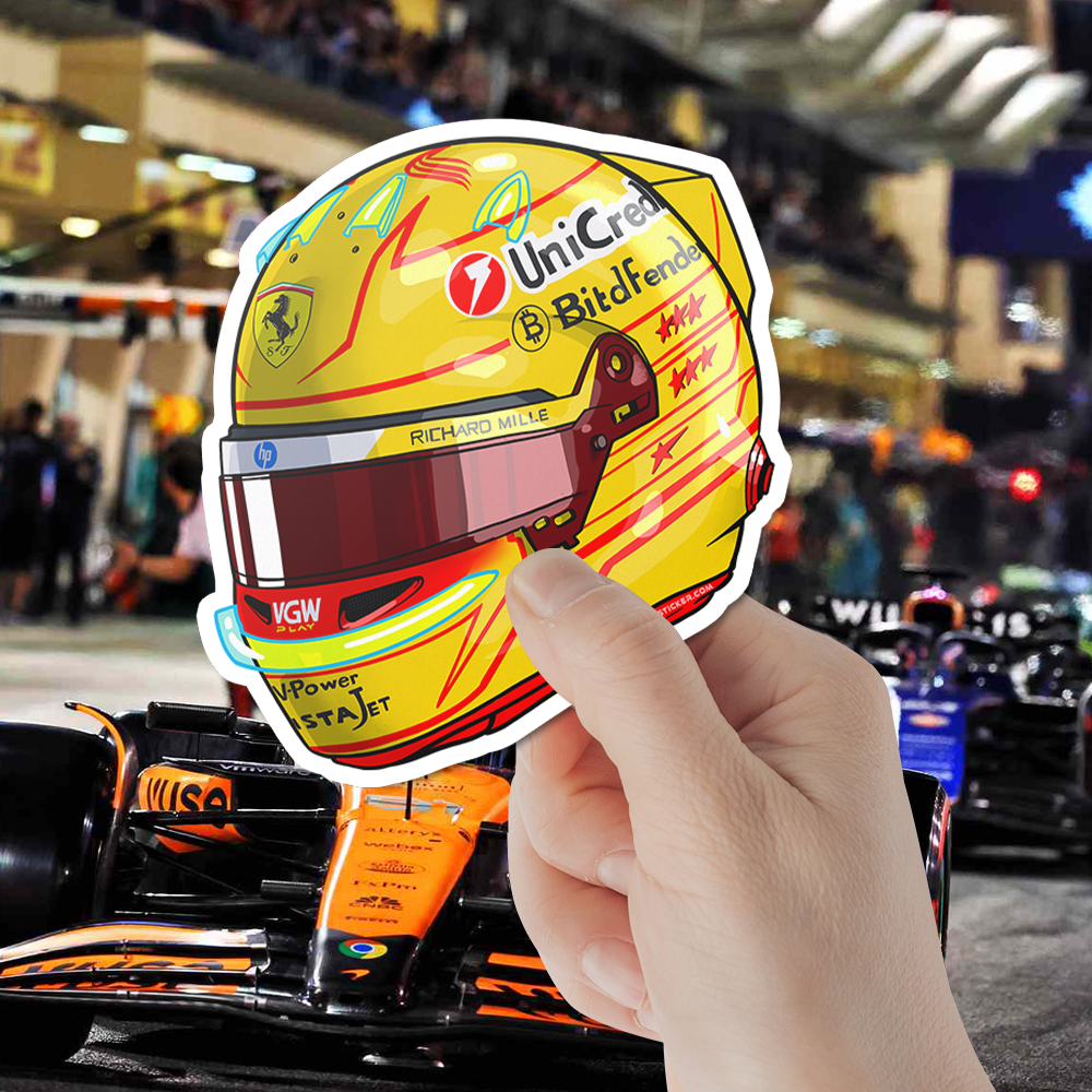 Lewis Hamilton 44 Ferrari Helmet | eBay