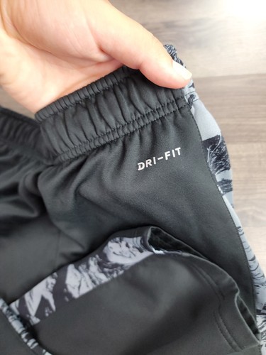 Nike Sweatpants Boys Extra Large Black Fleece Swoosh Logo Jogger Gym Warmup XL - Picture 7 of 13